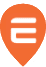 Evocative Map Icon Orange