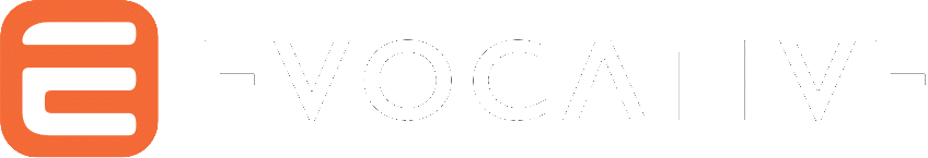 Evocative Logo White